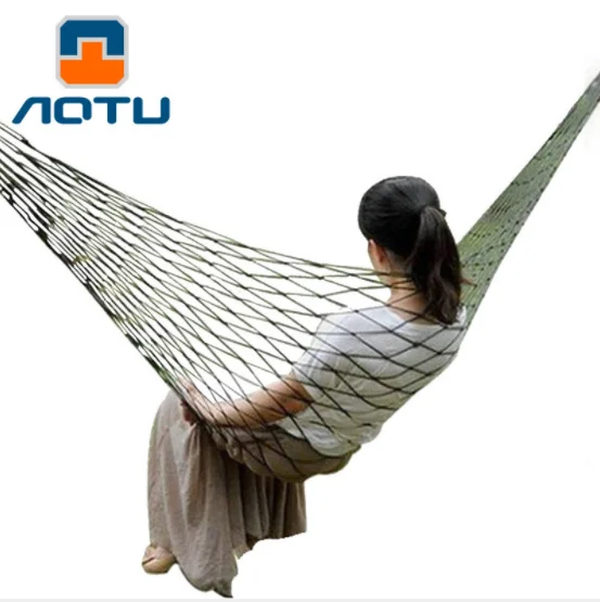 

"Portable Parachute Hammock Camping Survival Garden Flyknit Hunting Leisure Hamac Travel Double Person Hamak"