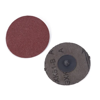 

25Pcs 3 75mm Sanding Sand Discs 80 Grit R Type For Abrasive Pads Roll Lock
