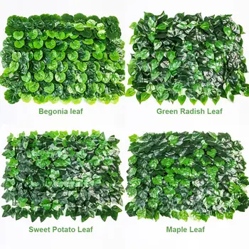 

40*60CM Artificial Privacy Fence Screen Faux Ivy Leaf Screening Hedge For Outdoor Indoor Decor Garden Backyard Patio Decoration