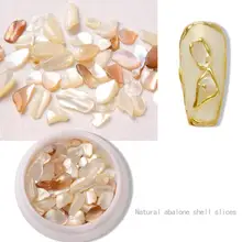 

50% Hot Sale 3D Nail Sticker Polishing Elegant Japanese Style Abalone Shell Nail Art Decal for Women
