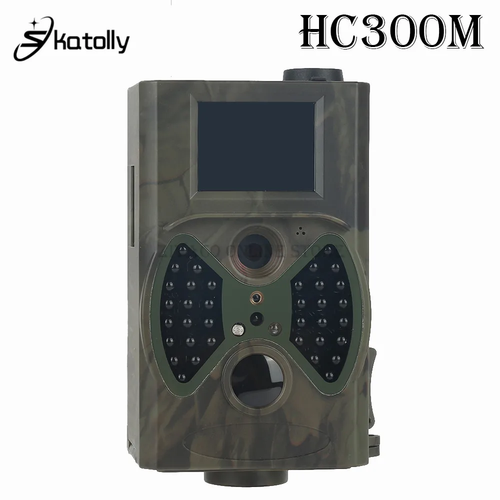 Skatolly охотничья камера HC300M HC700G 2/3G GSM 1080P фото ловушки инфракрасного ночного видения дикая тропа камеры Скаутинг Chasse - Цвет: HC300M