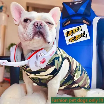 

Spring Dog Clothes for French Bulldog Dog Clothes Law Fighting Clothes Bully Pet Clothes Vest Summer Lightweight and Breathable