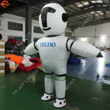 На заказ надувной инопланетянин движущийся мультфильм для продажи, дешевые рекламные надувные шагающие Мультяшные воздушные шары