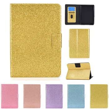 

Glitter PU Leather Stand Case for All-New Kindle Paperwhite 4 (10th 2018 Release) 1 2 3 Kpw2 Kpw Kpw3 E-book Protective Cover
