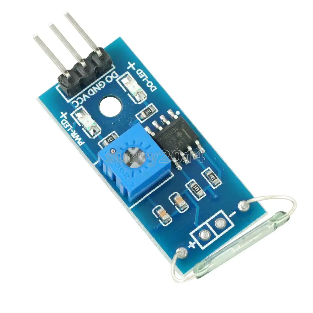 1 шт. модуль магнитного датчика Reed герконовый переключатель для Arduino|Запасные