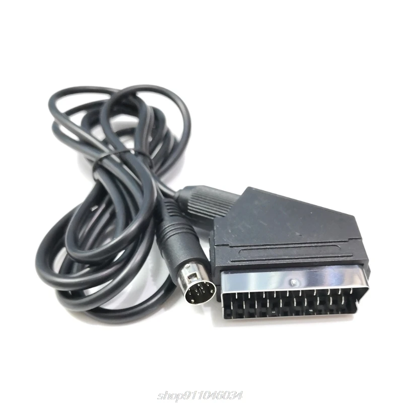 Свинцовый кабель RGB Scart для Sega -Mega Drive 2 -Genesis Megadrive MD2 AV 1 8 м D11 20 Прямая поставка |