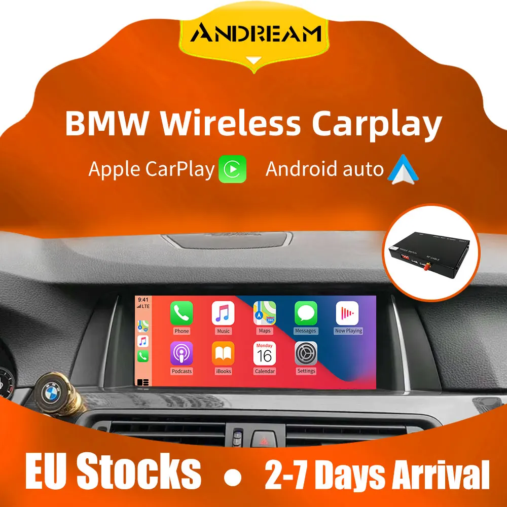 Для bmw carplay MINI Беспроводной для 320 F30 nbt 1 2 3 4 5 6 7 серии F3x F10 F11 2013 2017 Android