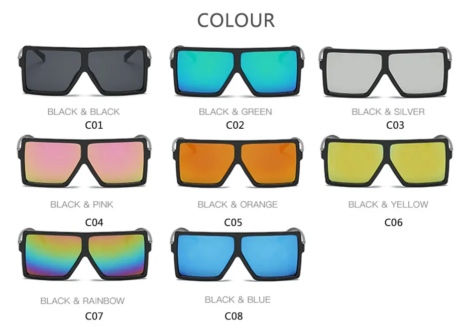 Женские квадратные солнцезащитные очки большого размера в винтажном стиле ретро большие солнцезащитные очки для дизайна бренда