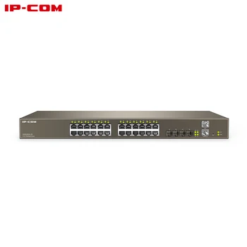 

IPCOM G5528X-EI L3 Managed network data Switch /Plug and play/data/network signal converter 24*10/100/1000Mbps RJ45 ports
