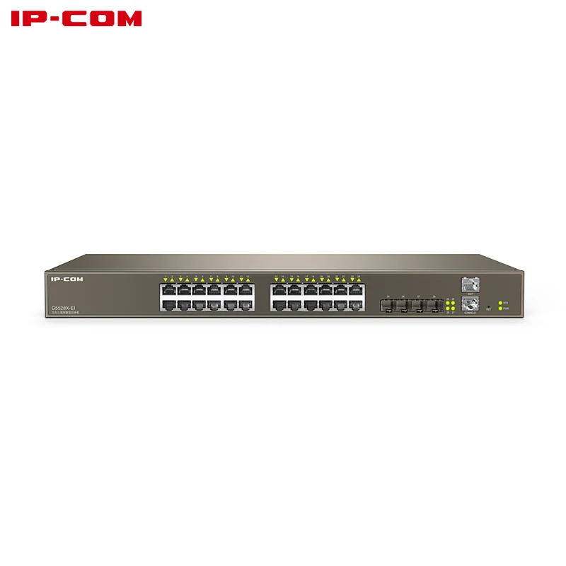 Управляемый сетевой коммутатор данных IPCOM G5528X EI L3/подключи и