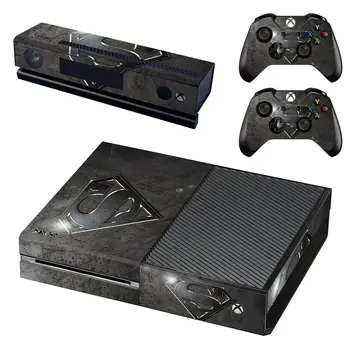 

Superman Skin Sticker Decal Full Cover For Xbox One Console & Kinect & 2 Controllers For Xbox One Skin Sticker