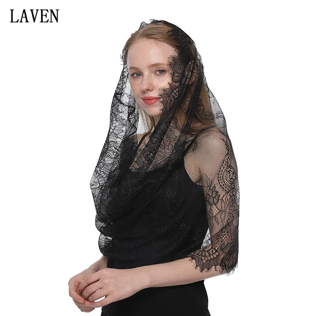 Mantillas Españolas Mantilla De Encaje Español Velo Católico