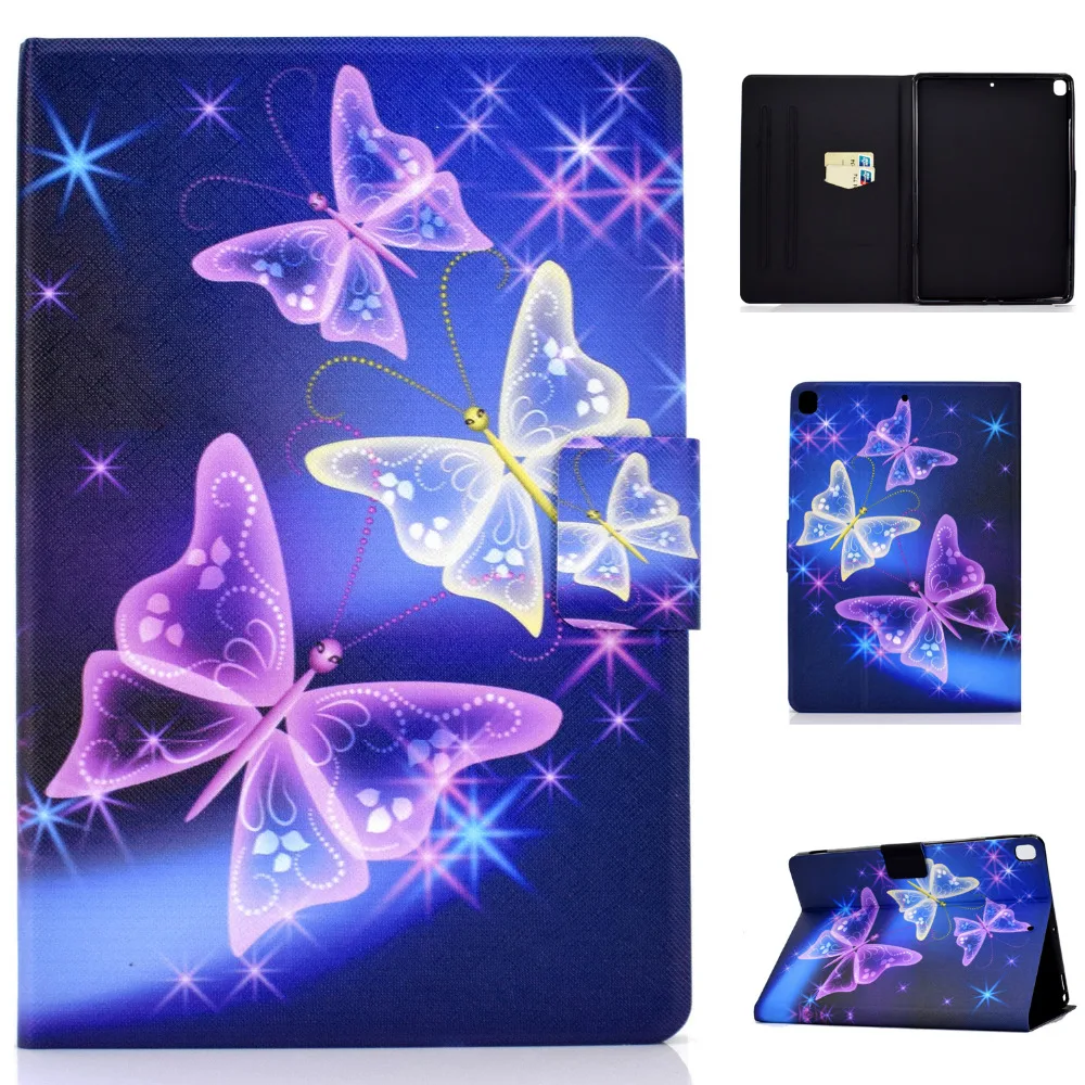 Умный кожаный чехол Trifold для iPad 10,2 дюймов 7-го поколения с функцией автоматического сна/пробуждения, легкая подставка, чехол для iPad 10,2 дюймов, чехол