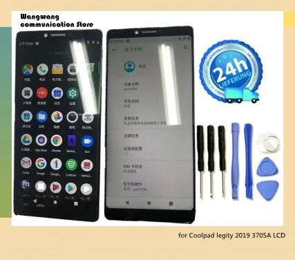 6,36 дюймов для Coolpad legiity 3705A ЖК-дисплей+ кодирующий преобразователь сенсорного экрана в сборе с инструментами