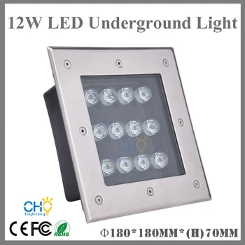 

Free shipping 12W LED Underground lamps Buried lighting LED project lamp IP68 outdoor lighting