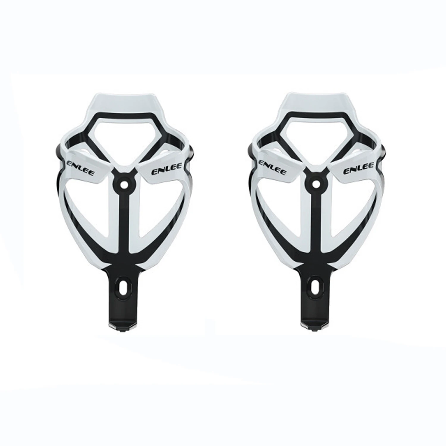 White two pcs VXM 30 г многоцветный Сверхлегкий высокоэластичный ПЭТ+ стекловолокно горный MTB дорожный велосипедный держатель для бутылки воды - Цвет: White two pcs