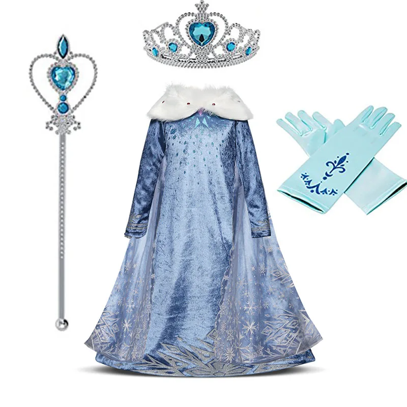 От 3 до 10 лет нарядное платье принцессы для костюмированной вечеринки Детский