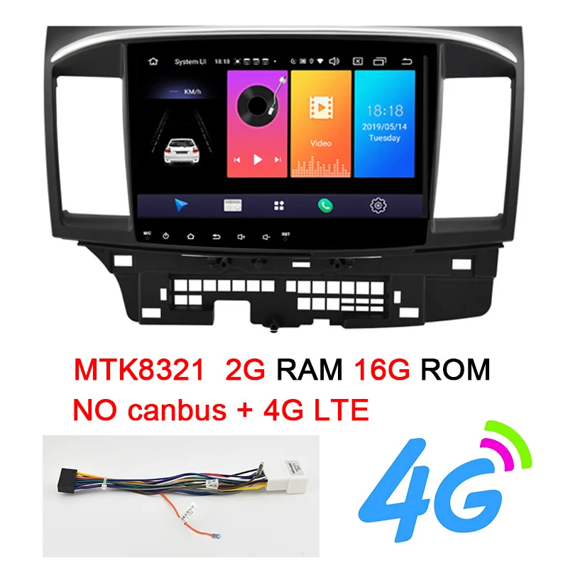 8321 S 2G 16G 4G AUTOTOP 2Din Android 9,0 автомобильный мультимедийный плеер для Mitsubishi lancer x 2007- радио gps навигация Bluetooth 4G Wifi без DVD - Цвет: 8321 S 2G 16G 4G