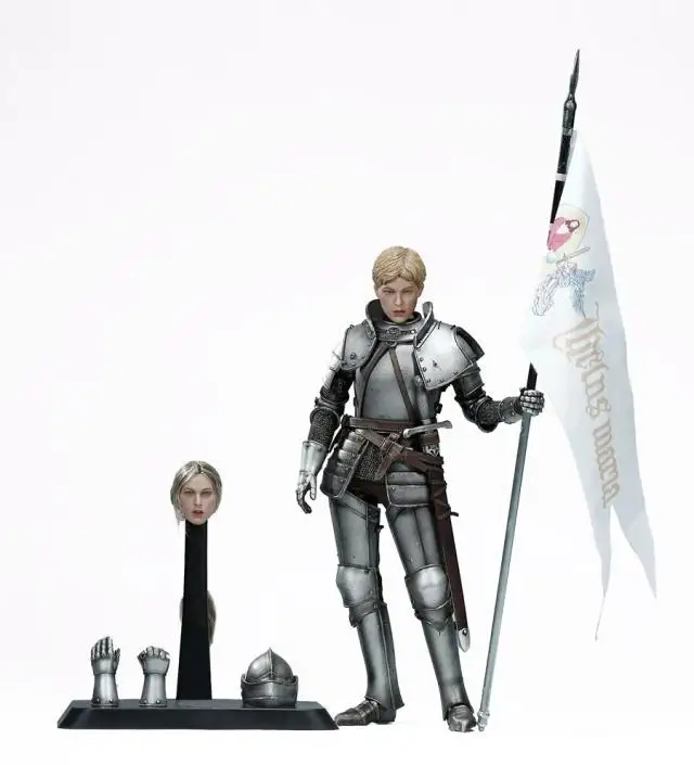 POPTOYS EX19 1/6 святая женщина Святой рыцарь 2 головы Женский воин коллекции экшен-фигурок - Цвет: B