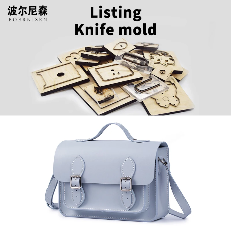 

Fashion Shoulder Bag Wood Die Cutting New 2020 DIY Practical Handmade Steel Die For Die Cutting Machine