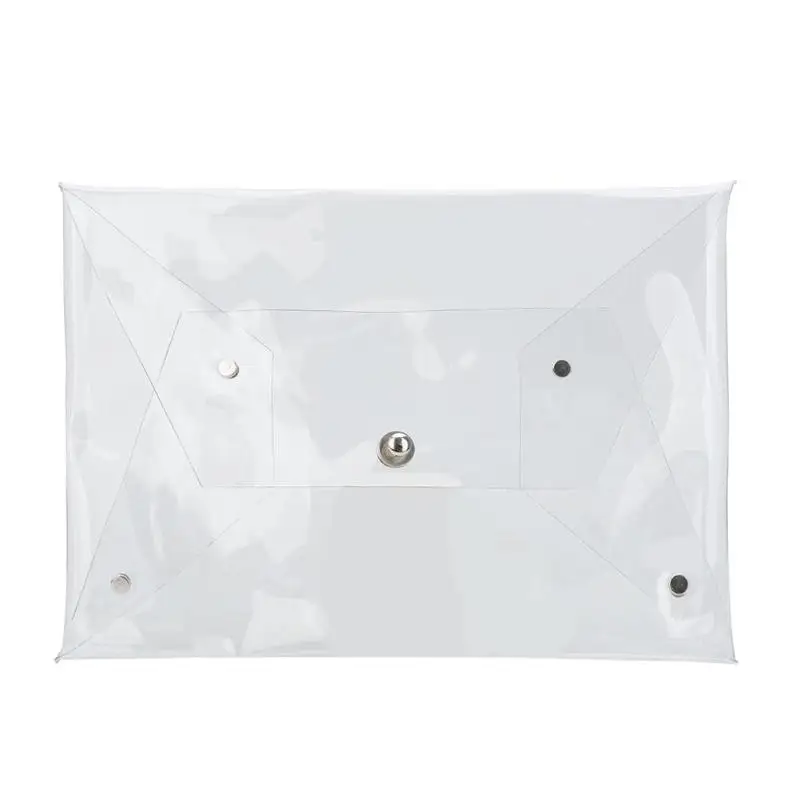Модный простой прозрачный конверт из ПВХ клатч прозрачная дамская сумочка для вечеринок женский креативный кошелек дамский клатч для девочек - Цвет: Прозрачный