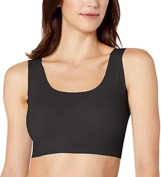

BZEL High Stretch Sports Bra Breathable Free Sleep Cute Bra Sport Bras Gym Seamless Crop Bra Women's Padded Top Removable Padded