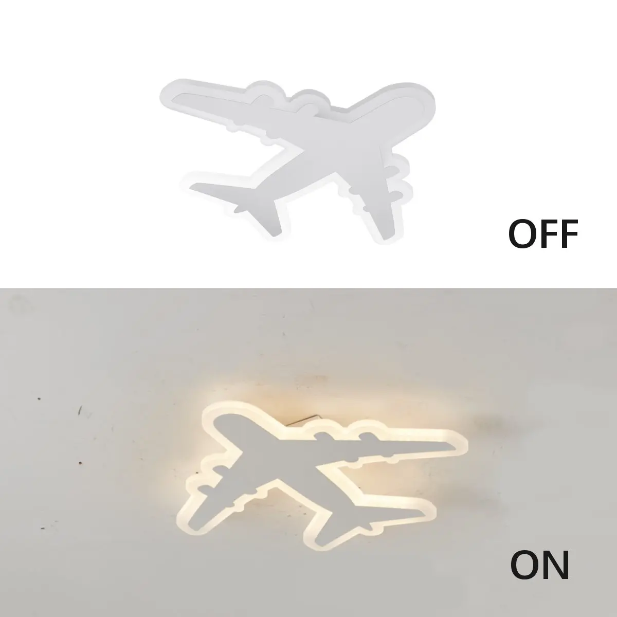 Acrylic Aircraft Led Ceiling Light Lamp