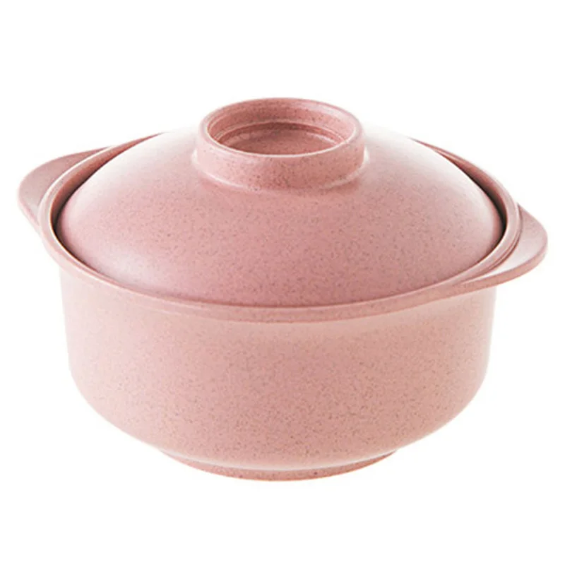 

Anti-Scalding Kitchen Tableware Bowl PP + Wheat Straw Casseroles Durable Ishinabes