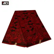 ACI полиэстер Африканский Воск Печать Ткань 6 ярдов Горячая африканская ткань Анкара Tissu воск Африканский батик ткань для свадьбы
