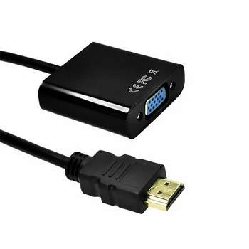 

HDMI Male to VGA Female Video Cable Cord Converter Adapter for HDTV PC DVD 1080 JHP-Best