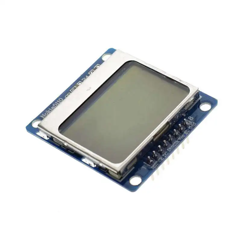 Умная электроника Lcd модуль Дисплей монитор синий устройство подсветки Pcb 84x48 ЖК дисплей для Nokia 5110 Экран для Arduino