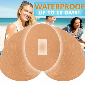 

Patches For G4 G5 Waterproof Adhesive Patch Latex Hypoallergenic Adhesive Waterproof 10Pcs For Dexcom G6 Sensor latex-free FD