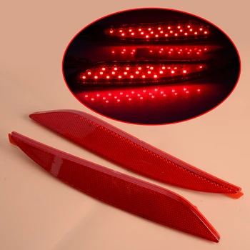 

Car 1Pair Rear LED Lens Bumper Brake Light Reflector Fit for Hyundai Sonata 8th 2011 2012 2013 2014