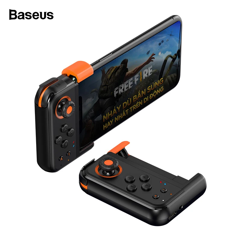  Baseus Wireless Bluetooth Gamepad For PUBG Mobile Phone Gaming Controller Trigger Joypad Joystick G