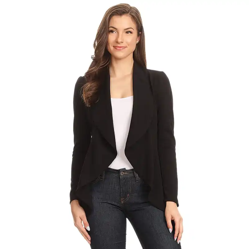 new autumn long sleeve women solid jacket cardigan