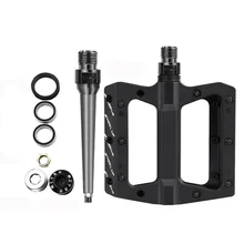 

Mountain Bike Pedal Bicycle Parts Cycling Nylon Fiber Bearing Pedal Bicycle Accessories Dead Fei Pei Lin Non-slip Pedal