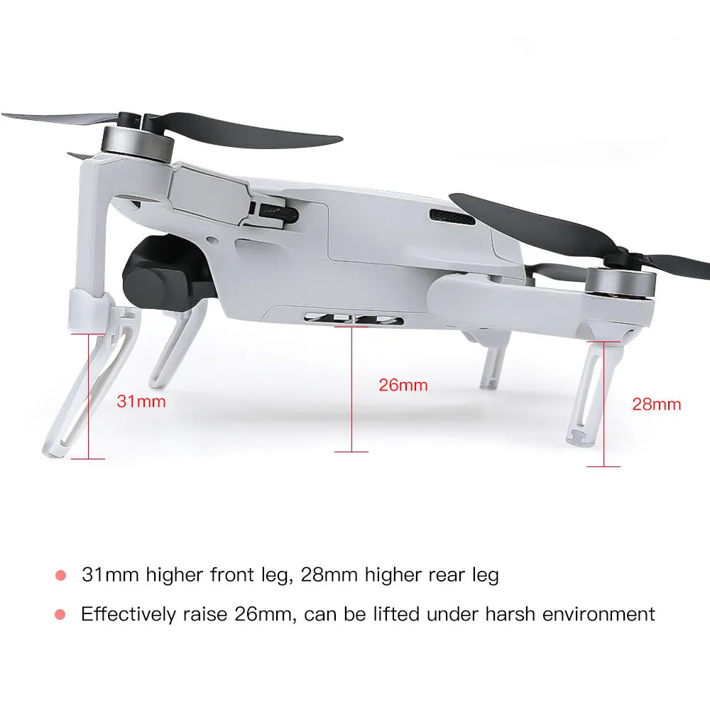 Складной Расширенный шасси Mavic Mini 26 мм защита для удлинения ножек стабилизаторы