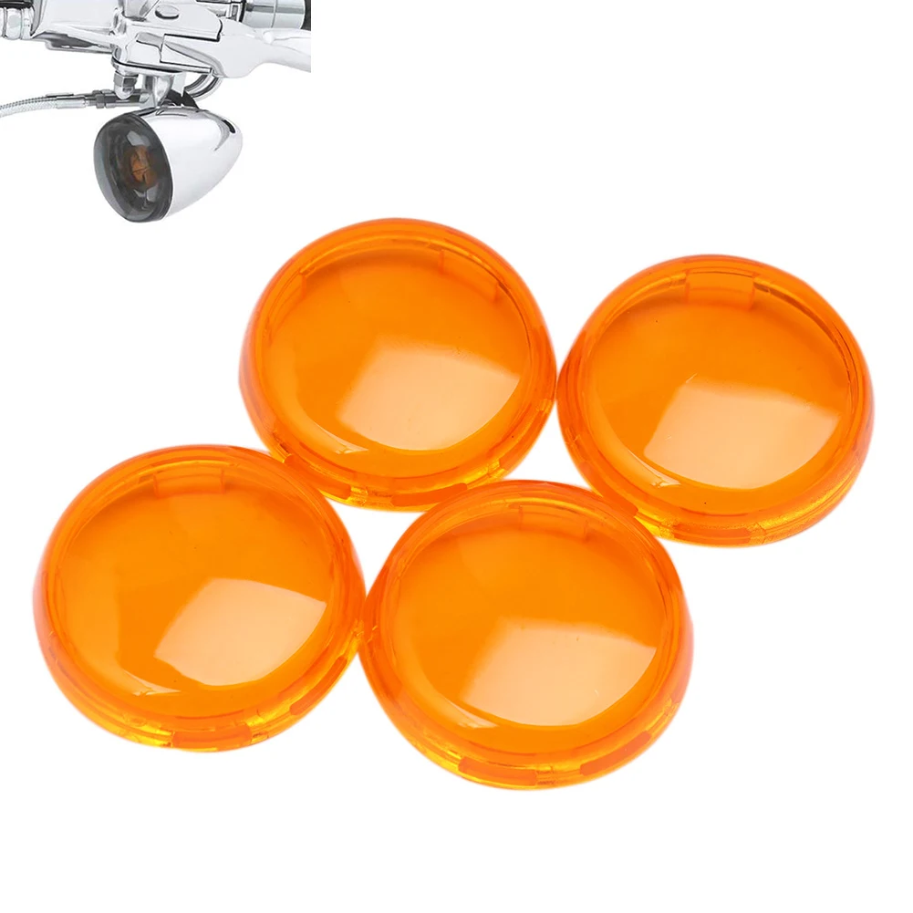 Крышки для указателей поворота совместимые с Harley Touring Softail Dyna Sportster Street Glide Road King