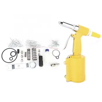 

0.09/0.13/0.16/0.19in Pneumatic Rivet Gun Riveter Riveting Tool European Style Inlet Connector Car Repairing Tool New Arrivals
