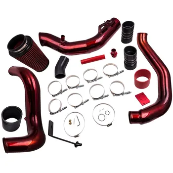 

Red Turbo Intercooler Pipe & Cold Air Intake Kit for Ford F350 6.0L 2003-2007