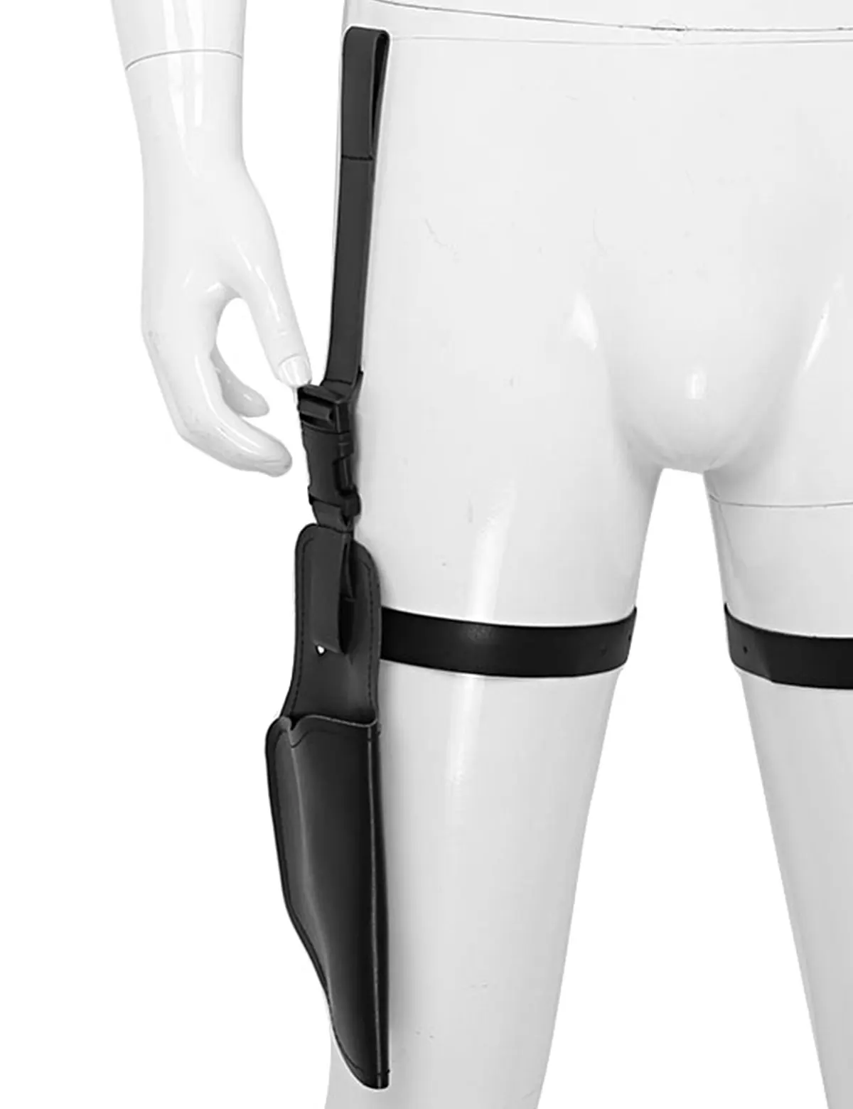 YiZYiF Men Harness Belt Cosplay Faux Leather Dual Sword Carrying Back Scabbard Holder Pistol Holster Costumes -Zentai shop online H2a1c5bf906544cdf9f211cbe1d9b8fbag.jpg