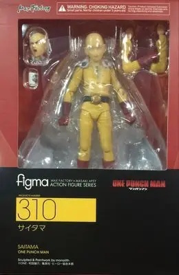 Figma 310# мобильный Супермен удар Сайтама учитель лысый Супермен лысый сильный Гараж Комплект Модель