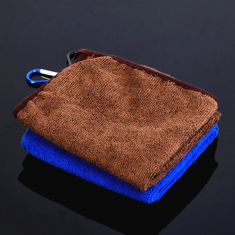 Fishing Clothes Fishing Face Towel Fishing Equipment Fishing Towel Clothing Thickening Non-stick Absorbent Outdoors Sports Wipe Hands Towel Hiking Climbing