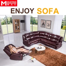 New design sofa corner sofa L shape sofa Living Room Sofas real genuine leather sofas Reclining Sofas DIY combination HT-26B