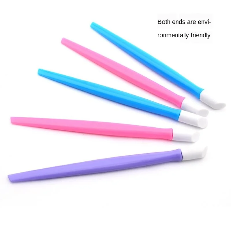 2 шт./лот дизайн ногтей оранжевый деревянный палочка Маникюр Инструменты для