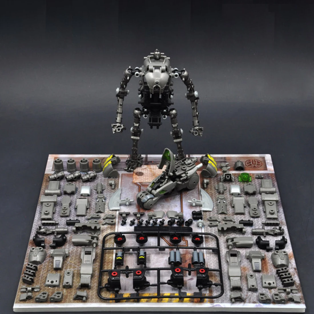 16 см 1: 60 DIY сборка Mecha модель Монстр режущий робот Mecha-MM003 пустынный желтый
