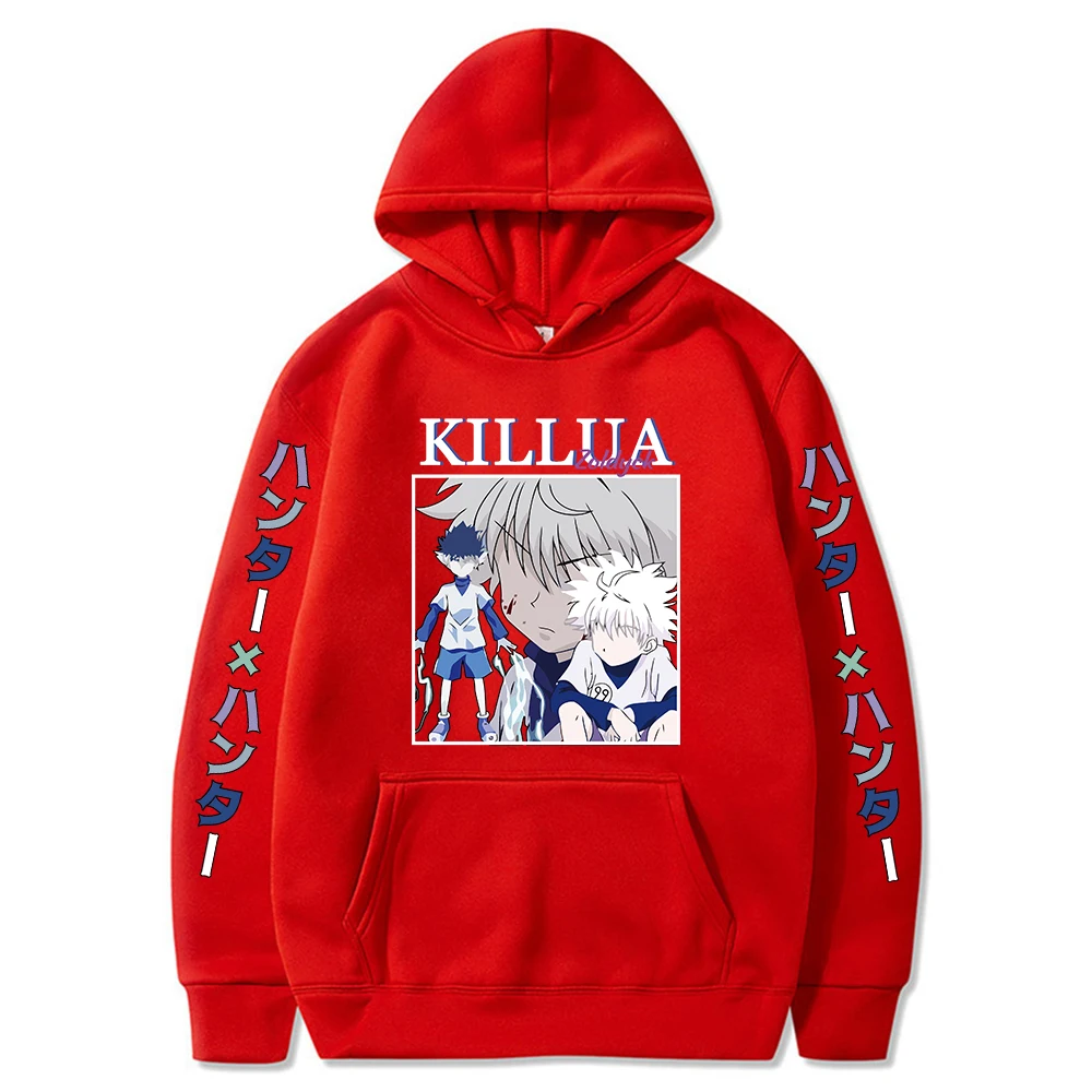 Waliicorners Long Sleeve Tops Kawaii Killua Zoldyck Streetwear Anime Hunter X Hunter Hoodies 10 H2a1cc43a2726483babd491bfefd683d3o