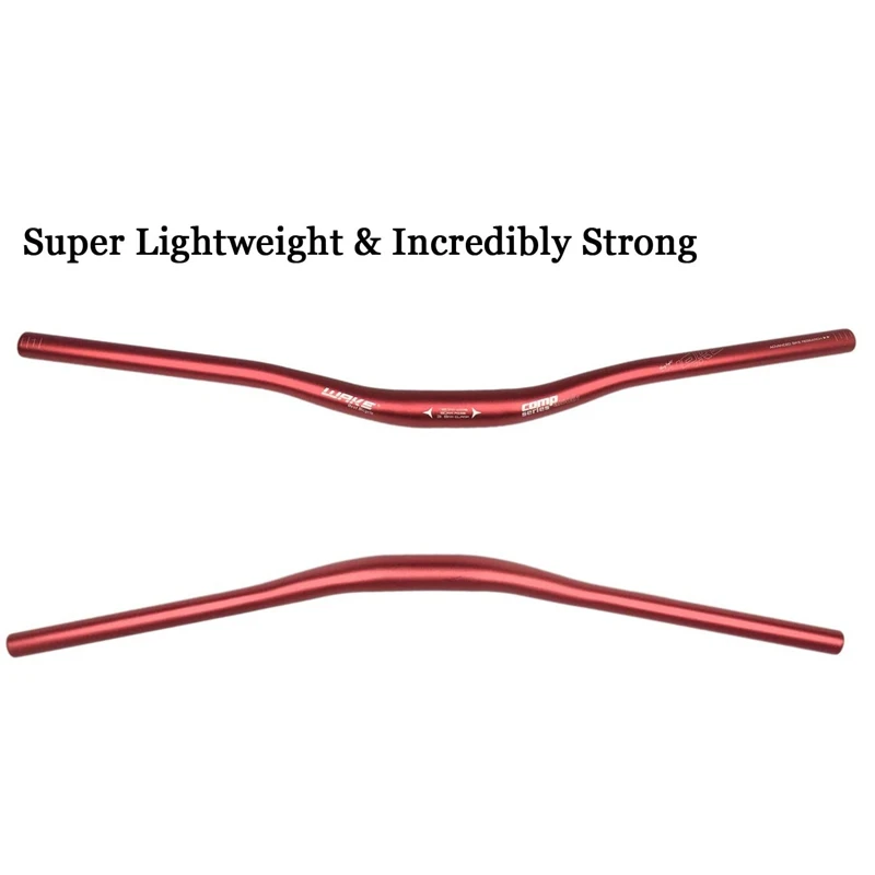 Wake руль для велосипеда из алюминиевого сплава удлиненный 31 8 мм 780 красного