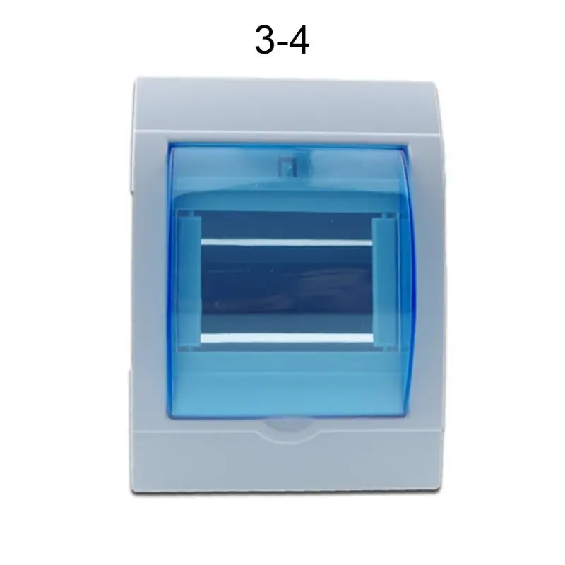 Waterproof Electrical Distribution Box Home Switch Protective Case for 2-3/3-4 Ways Wall Mounted Circuit Breaker