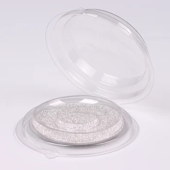 

10pcs False Mink Eyelash Packing Box Transparent Lid Tray Magnet Eyelashes Case eyelash blank eyelashes plastic package